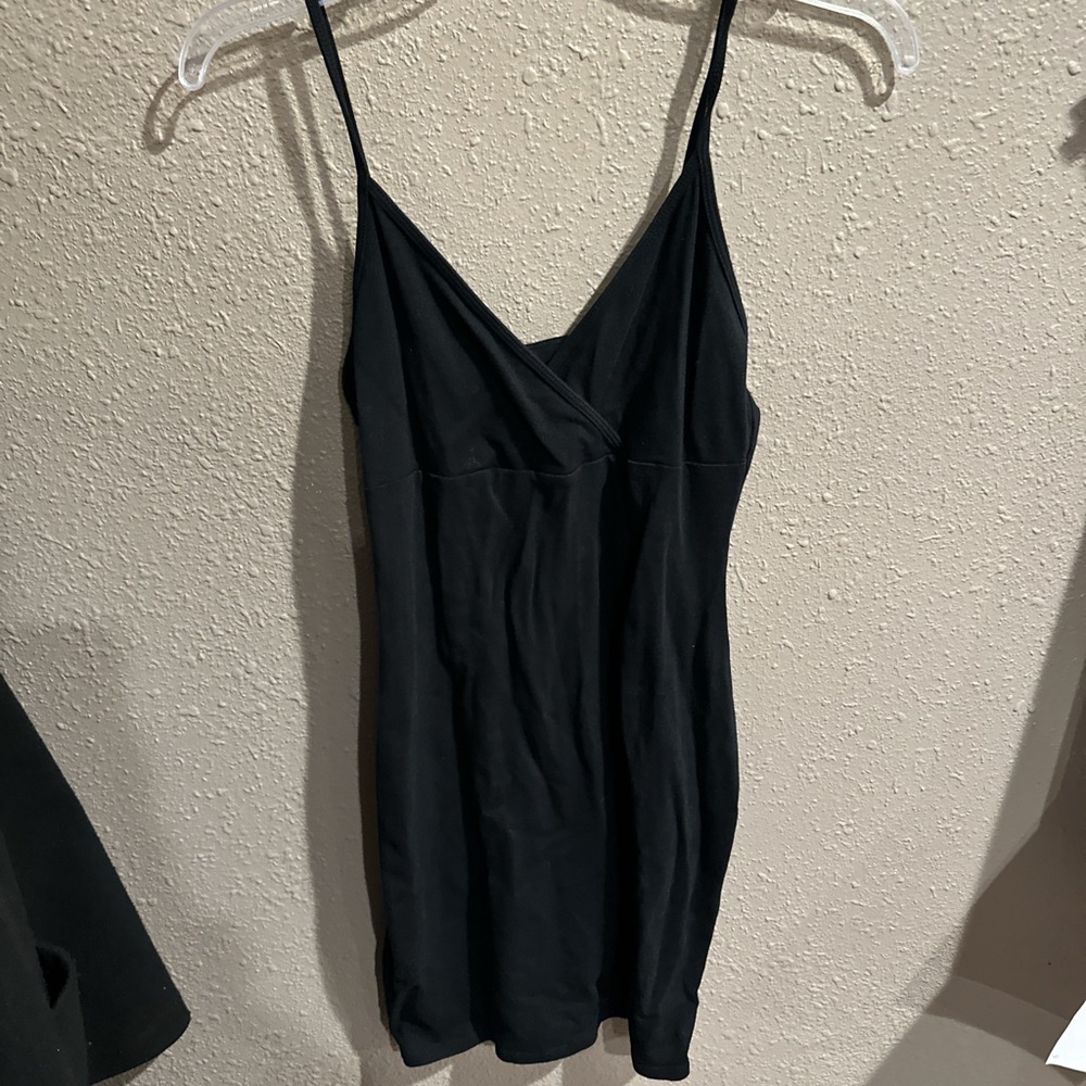 Black Spaghetti Strap Dress
